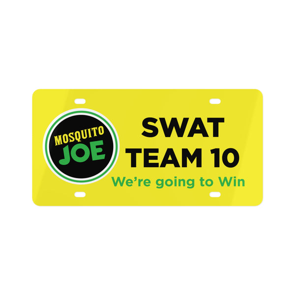 Swat Team License Plate