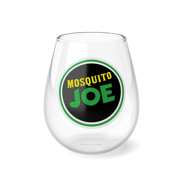Mosquito Joe Stemless Wine Glass, 11.75oz