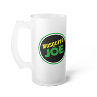 Mosquito Joe Frosted Glass Beer Mug